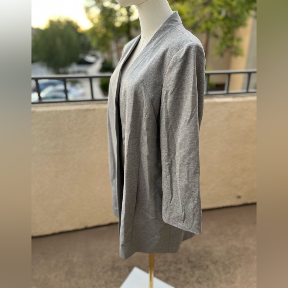 Dkny Solid Open-Front Topper Jacket - image 3